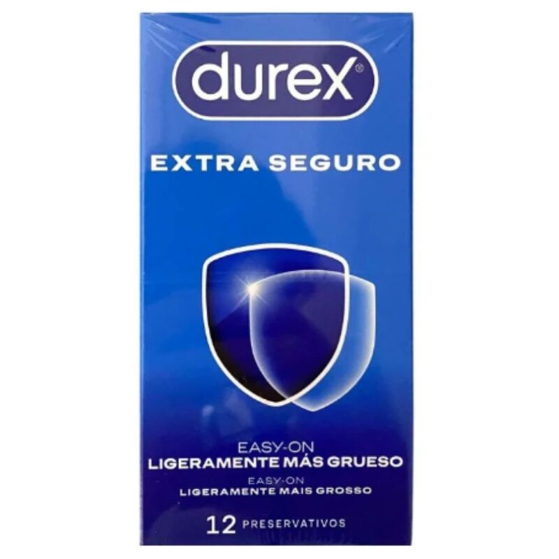 Préservatifs Durex Extra Safe, boîte de 12