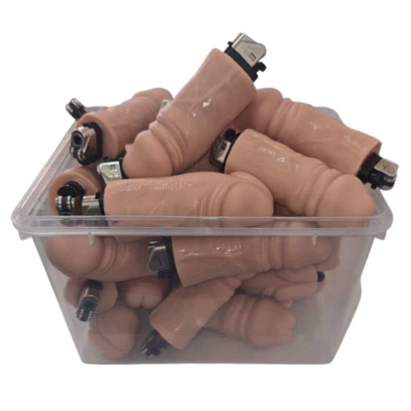 DIABLO PICANTE Briquets en forme de pénis, 30 pièces