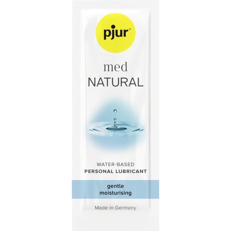 Gel lubrifiant à base d’eau PJUR med NATURAL, 2 ml