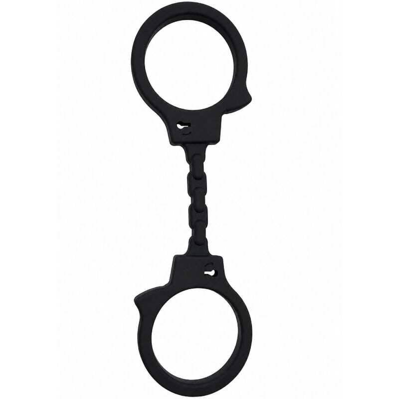 Menottes en silicone noires DIABLO PICANTE