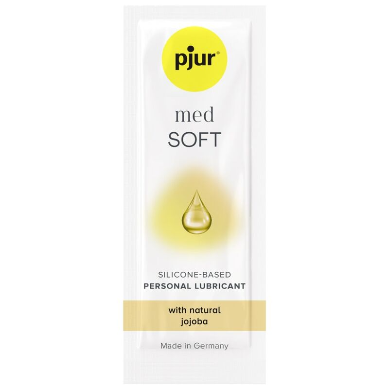 PJUR Med Soft Glide lubrifiant silicone à l’huile de jojoba, 1,5 ml