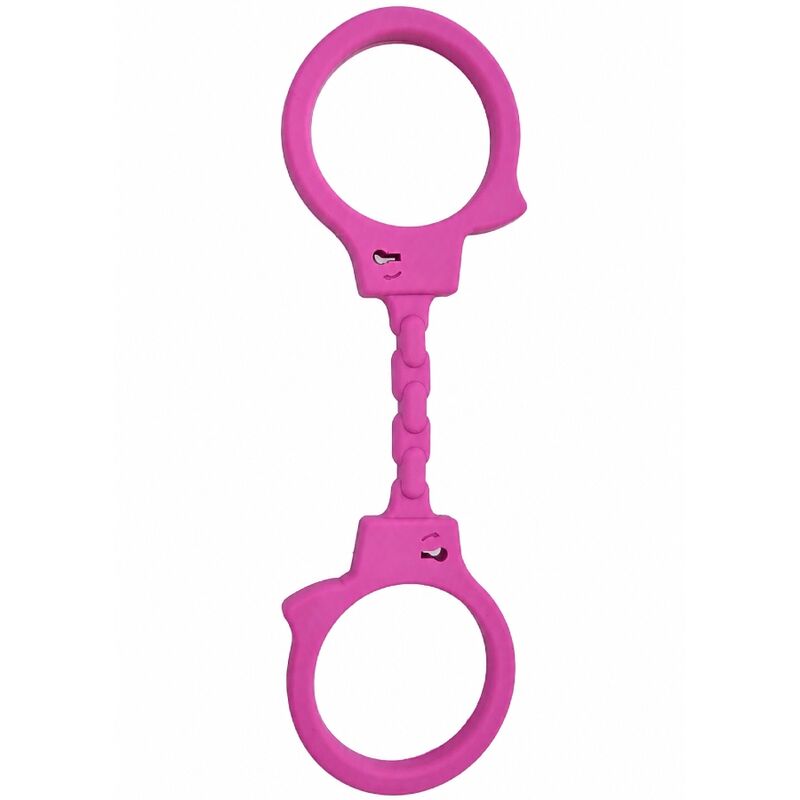Menottes en silicone DIABLO PICANTE fuchsia