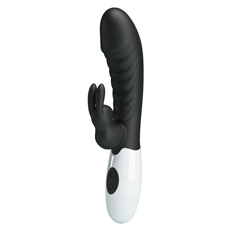 Pretty Love Naughty Bunny, vibromasseur rabbit noir