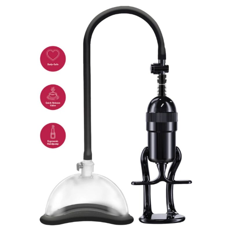 Stimulateur clitoridien She.E.O avec pompe à vide manuelle
