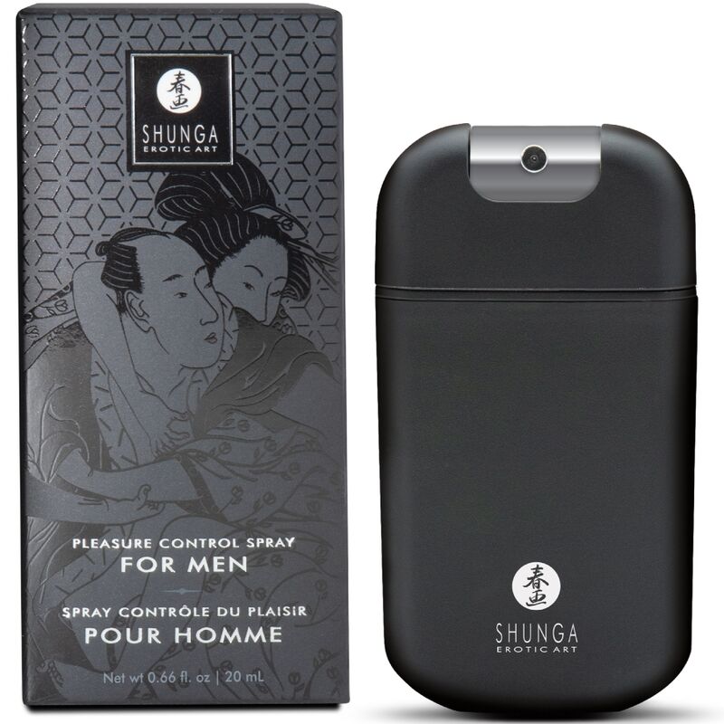 Spray de contrôle du plaisir SHUNGA pour homme, 20 ml