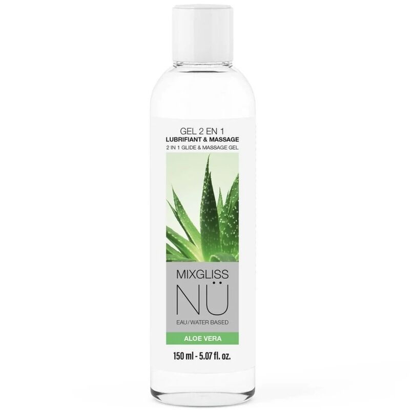 Mixgliss NÜ Aloe Vera gel de massage et lubrifiant, 150 ml
