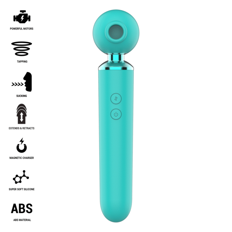Vibromasseur INTENSE Hamby à ondes de succion et vibrations
