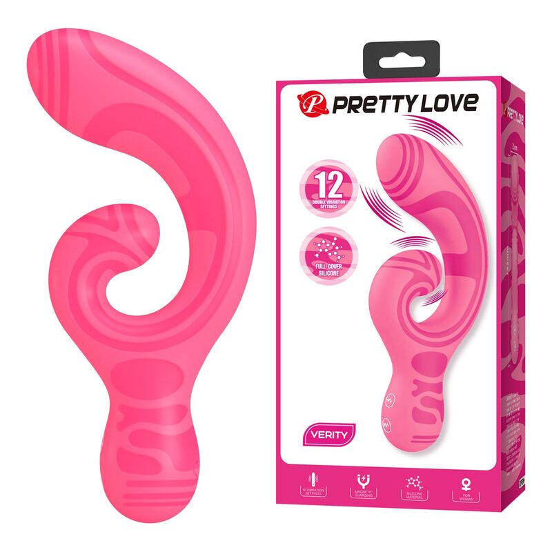 Stimulateur clitoridien Pretty Love Verity à deux extrémités