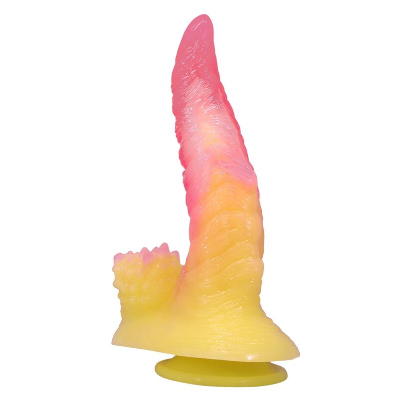 POWER MONSTERS Ripplied Monster, gode à ventouse de 22,5 cm
