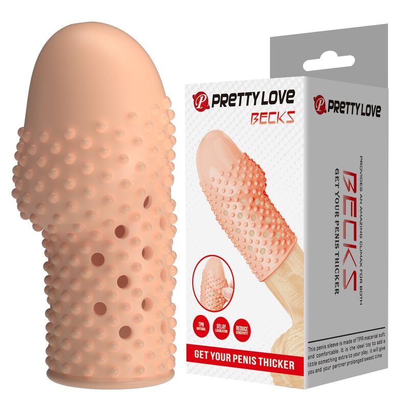 Gaine pour pénis Pretty Love Geek’s avec picots