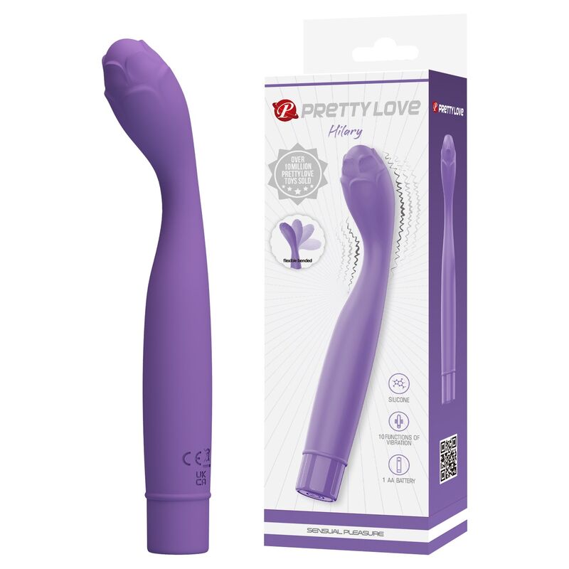 Vibromasseur point G Pretty Love Henry, violet