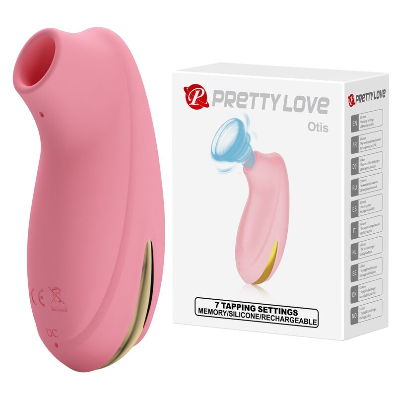Stimulateur clitoridien Pretty Love Otis rose