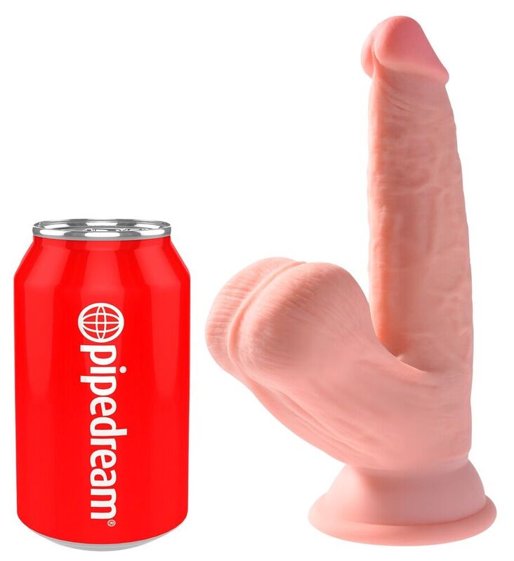 Gode KING COCK PLUS avec ventouse, 12,7 cm insérables