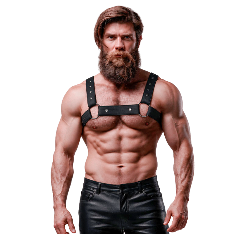 FETISH SUBMISSIVE ATTITUDE harnais homme, réglable