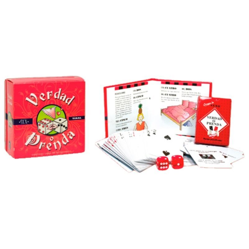 Diablo Picante Verdad o Prenda, jeu de cartes érotique