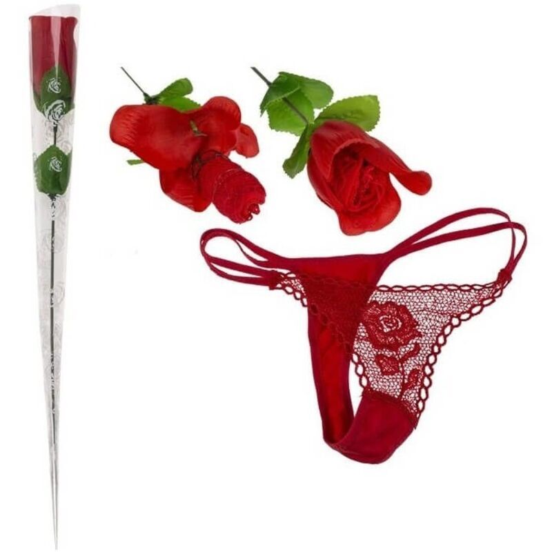 Rose DIABLO PICANTE qui se transforme en string