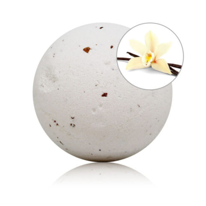 Bombe de bain TALOKA parfum vanille et pétales de rose