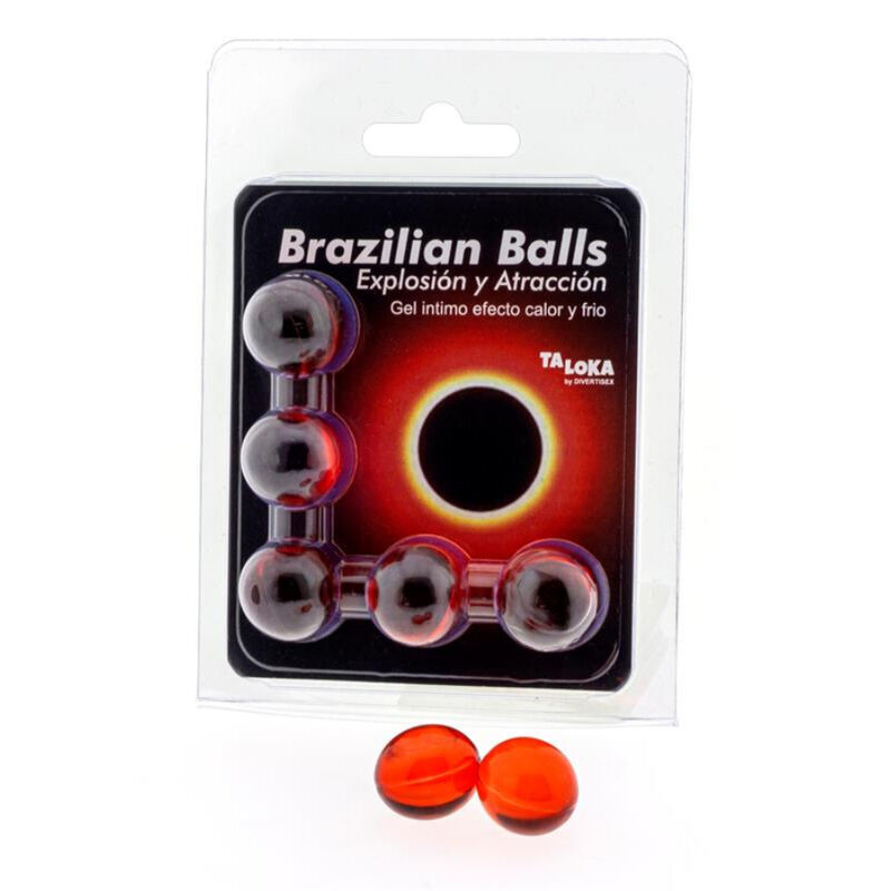 TALOKA Brazilian Balls avec effet chaud et froid, 5 pièces