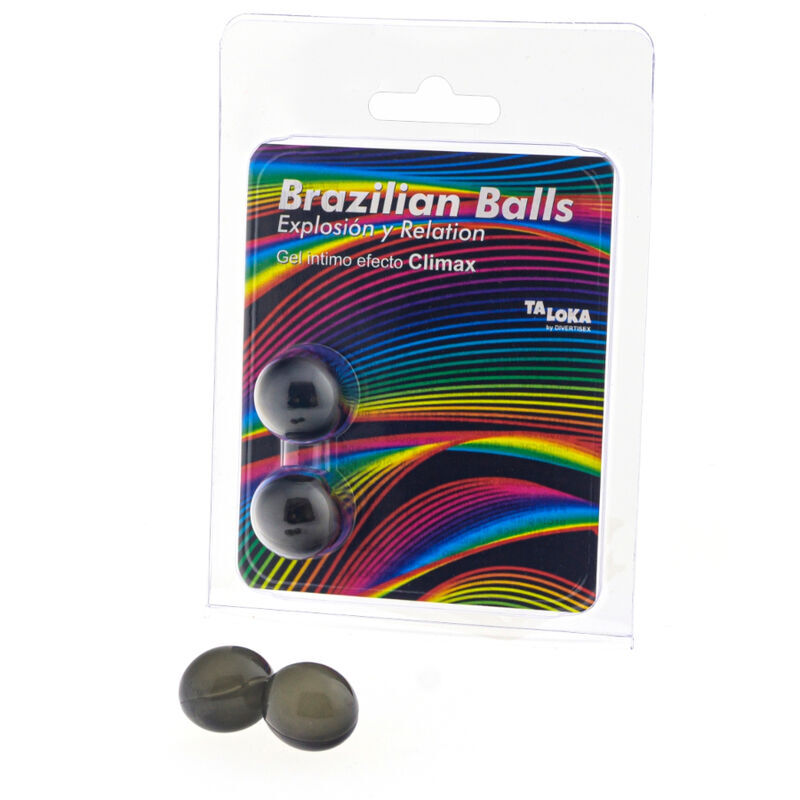 Boules de massage TALOKA à l’huile de massage, 2 pièces