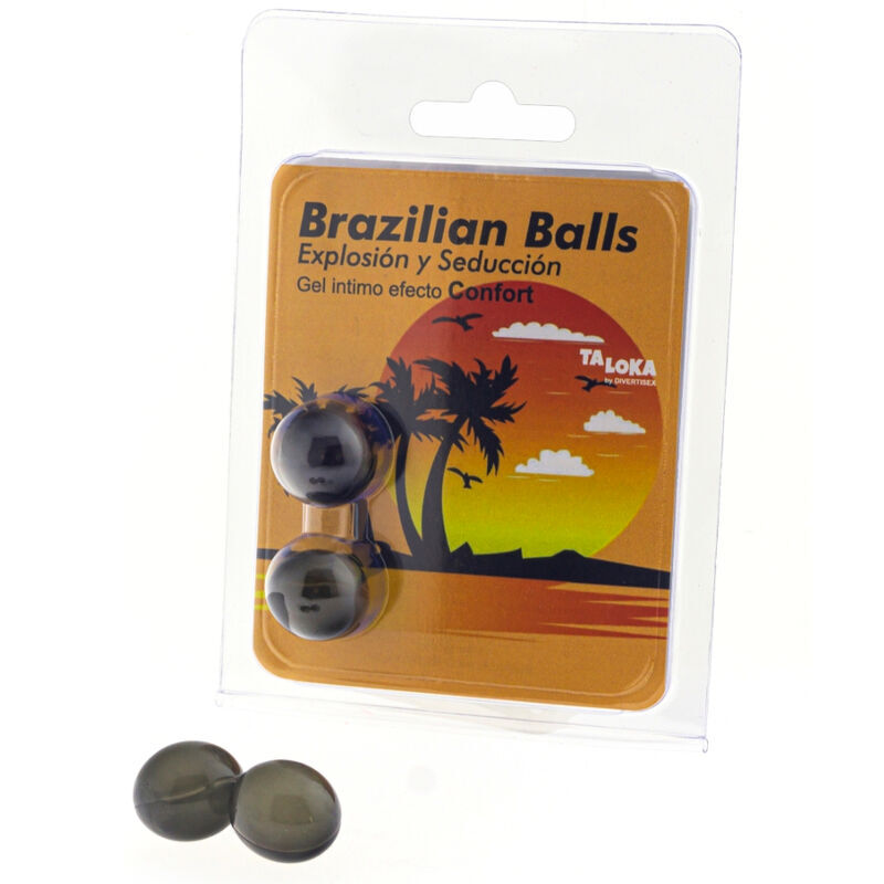 Boules TALOKA Brazil avec huile de massage, lot de 2