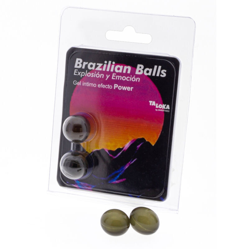 TALOKA Brazilian Balls avec Power Effect, 2 pièces