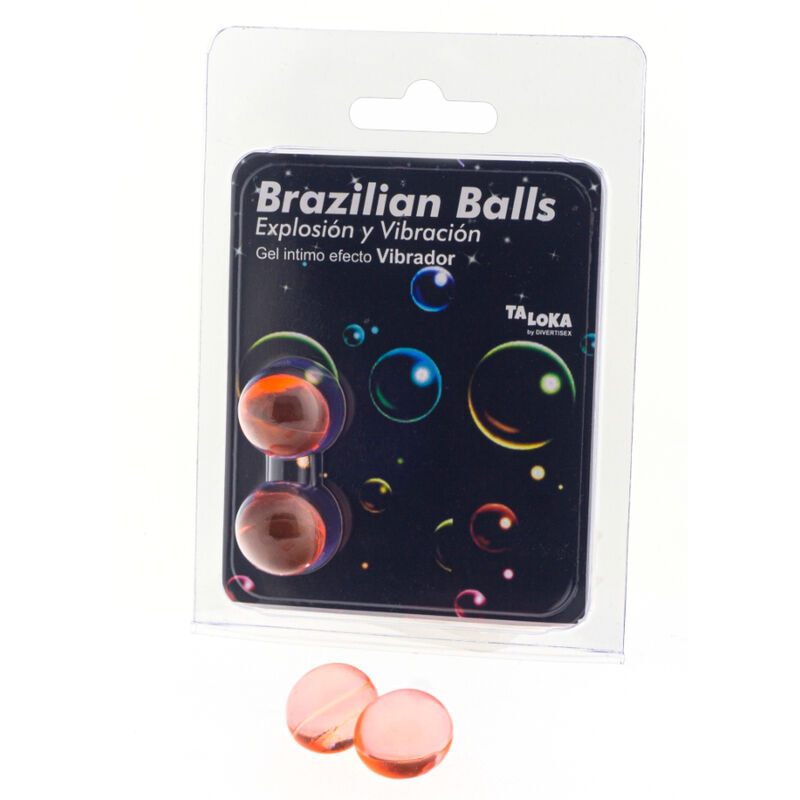 Boules brésiliennes TALOKA avec effet vibrant, 2 pièces