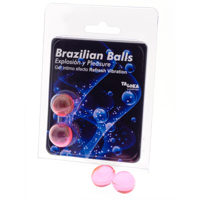 Perles de massage TALOKA à effet rafraîchissant, 2 pièces