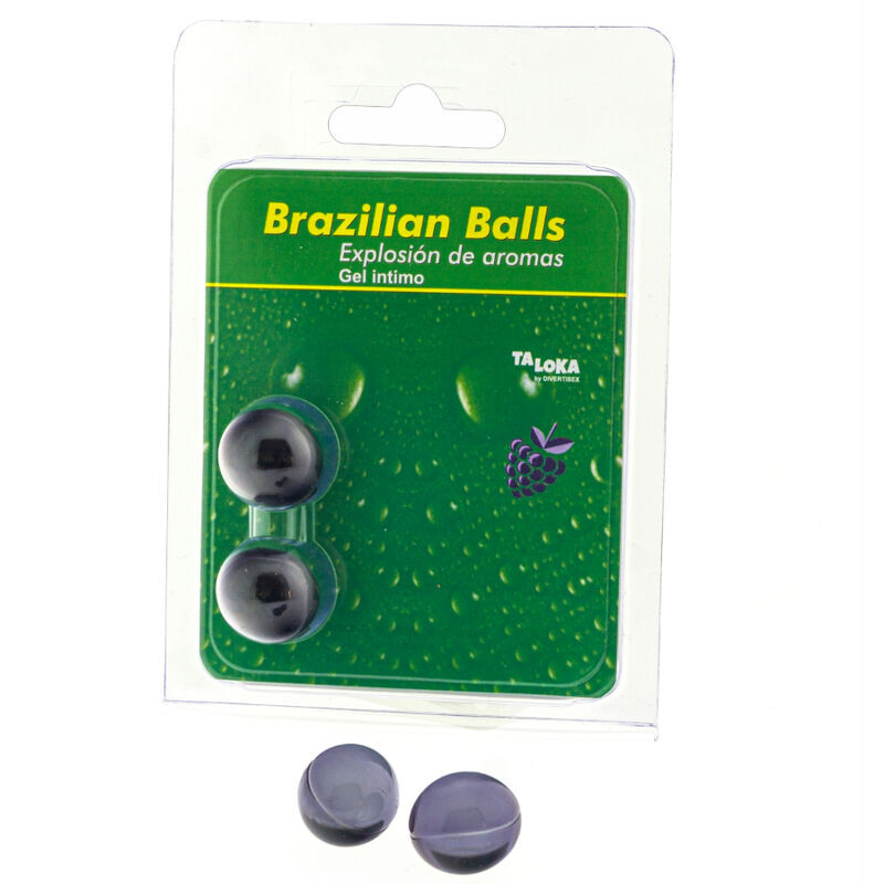 TALOKA Brazilian Balls : gel lubrifiant parfumé aux fruits rouges