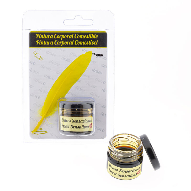 Peinture corporelle TALOKA au goût de caramel
