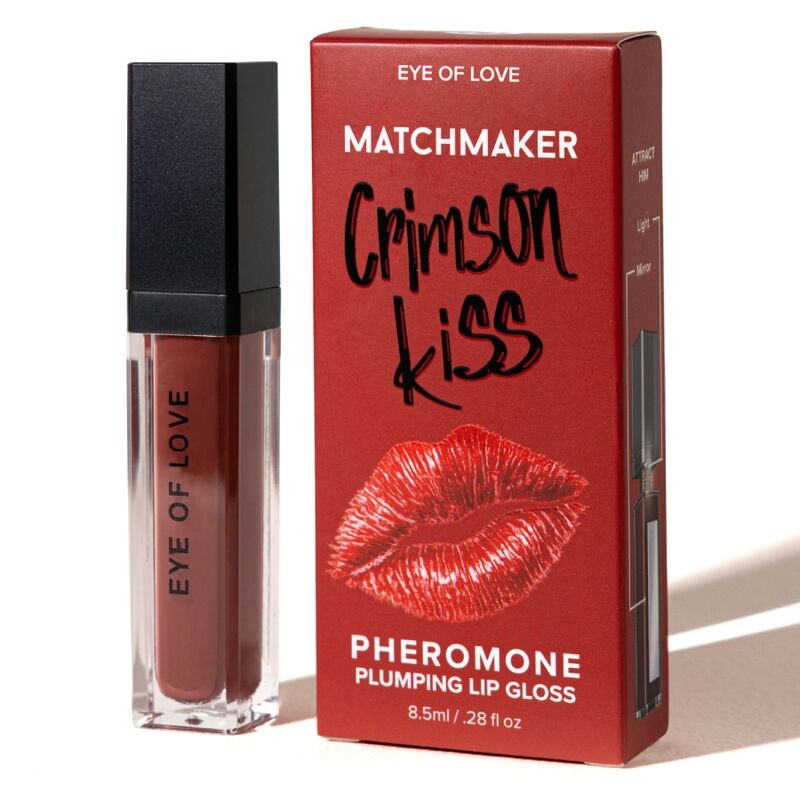 Gloss à lèvres EYE OF LOVE Matchmaker Crimson Kiss, rouge
