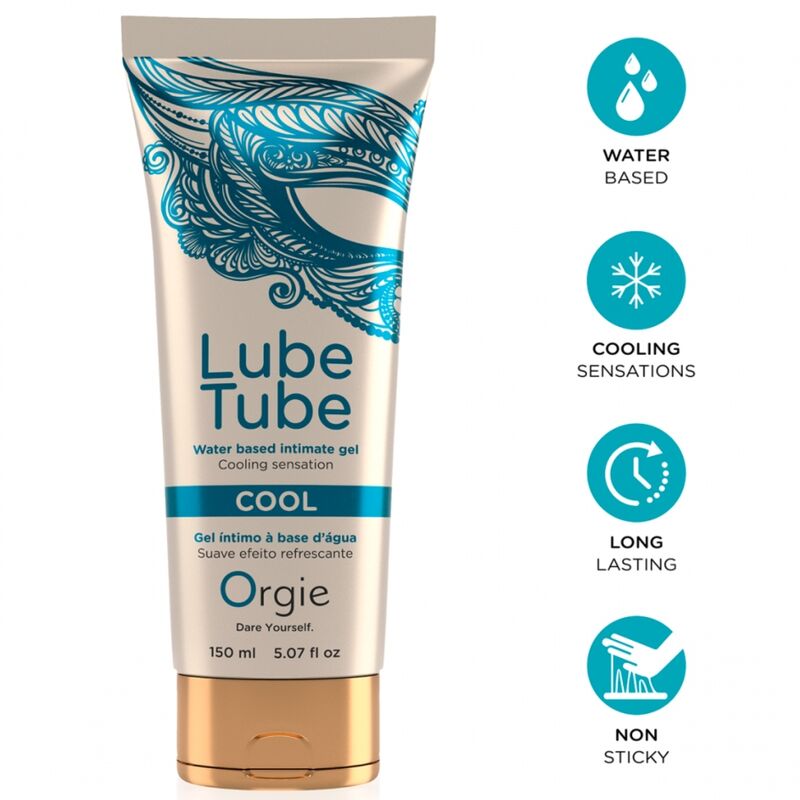 ORGIE Cool, lubrifiant rafraîchissant à base d’eau, 150 ml