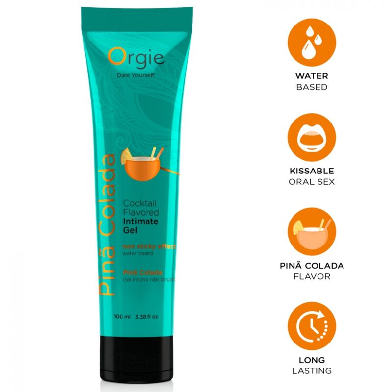Lubrifiant à base d’eau ORGIE Piña Colada, 100 ml