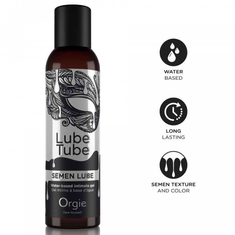 ORGIE Semen Lube, lubrifiant à base d’eau, 150 ml