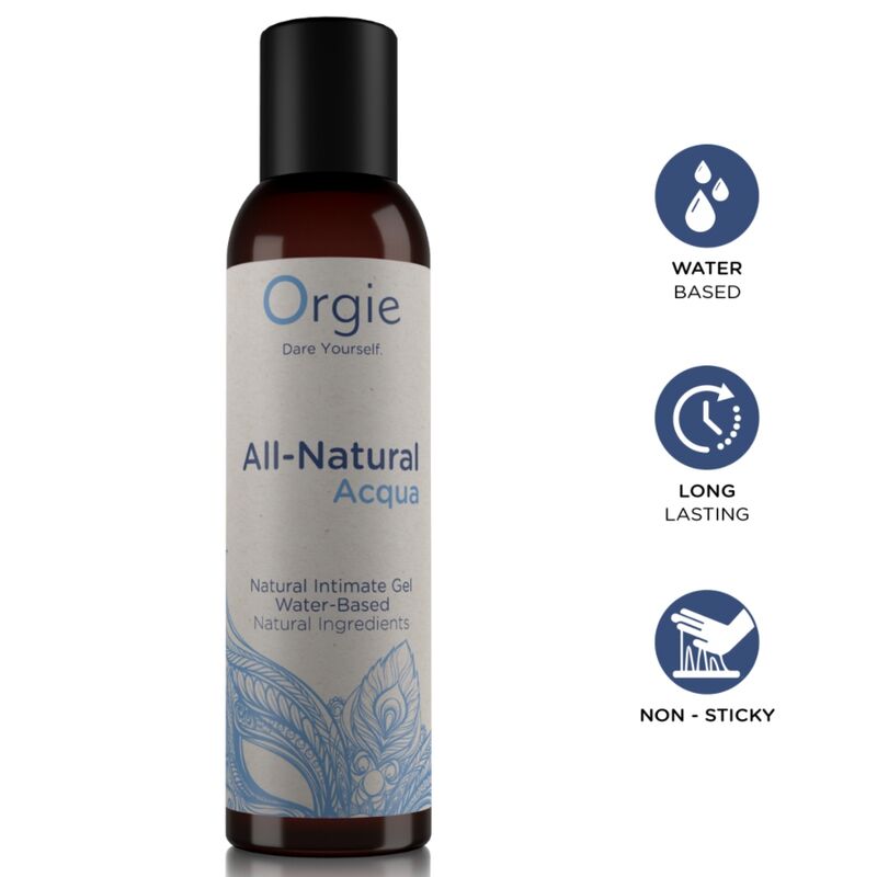 Gel lubrifiant à base d’eau ORGIE Acqua 150 ml
