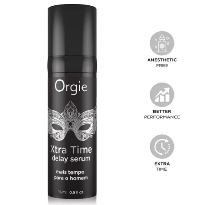 Sérum retardant ORGIE XTRA TIME, 15 ml