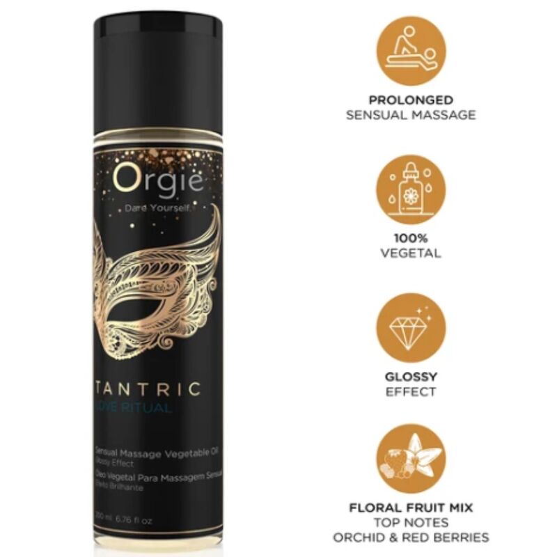 Huile de massage ORGIE Tantric Love Ritual