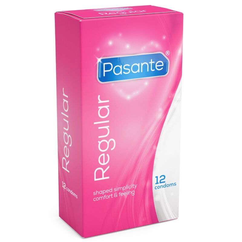 Préservatifs Pasante Regular Standard, boîte de 12
