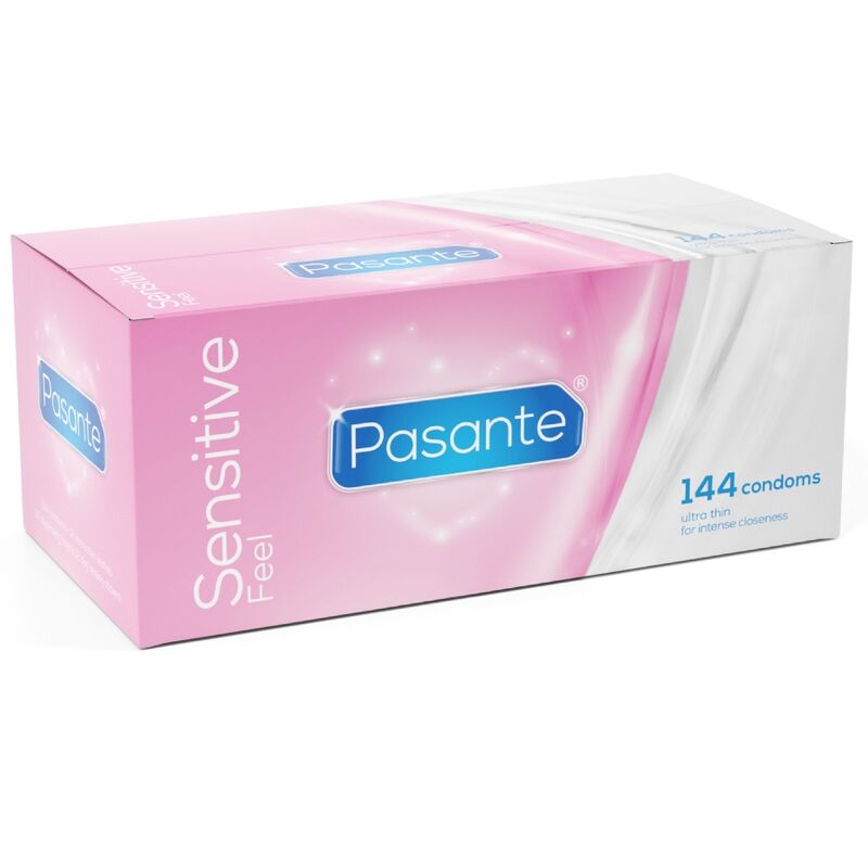 Préservatifs fins Pasante Sensitive Feel, 144 pièces