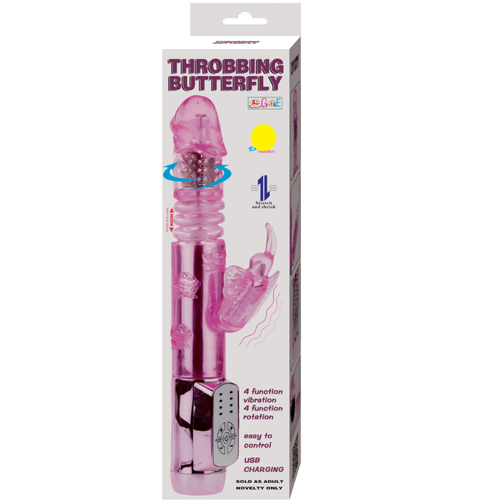 BAILE US Rabbit Throbbing Butterfly Vibrator