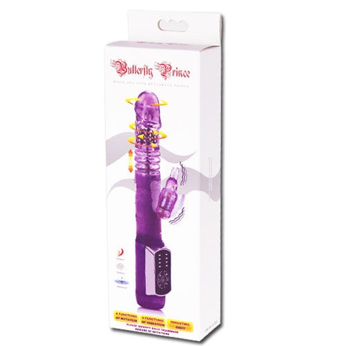 Vibromasseur rabbit BAILE Rotations Butterfly Prince