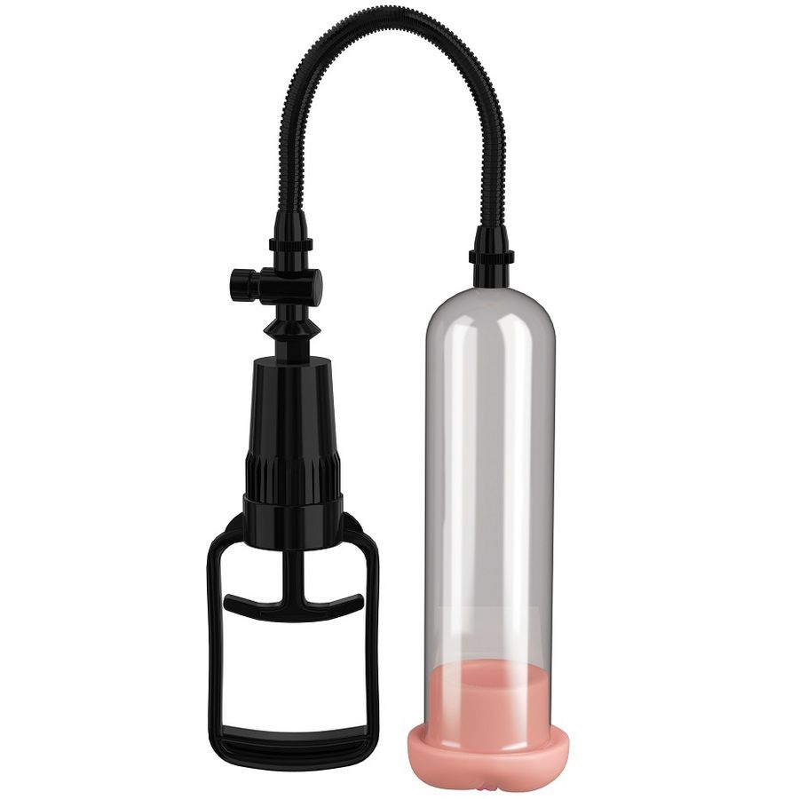 Pompe à pénis PUMP WORX avec vagin souple pour débutants