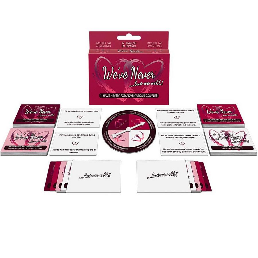 KHEPER GAMES We Have Never But We Will, jeu de cartes érotique pour couples