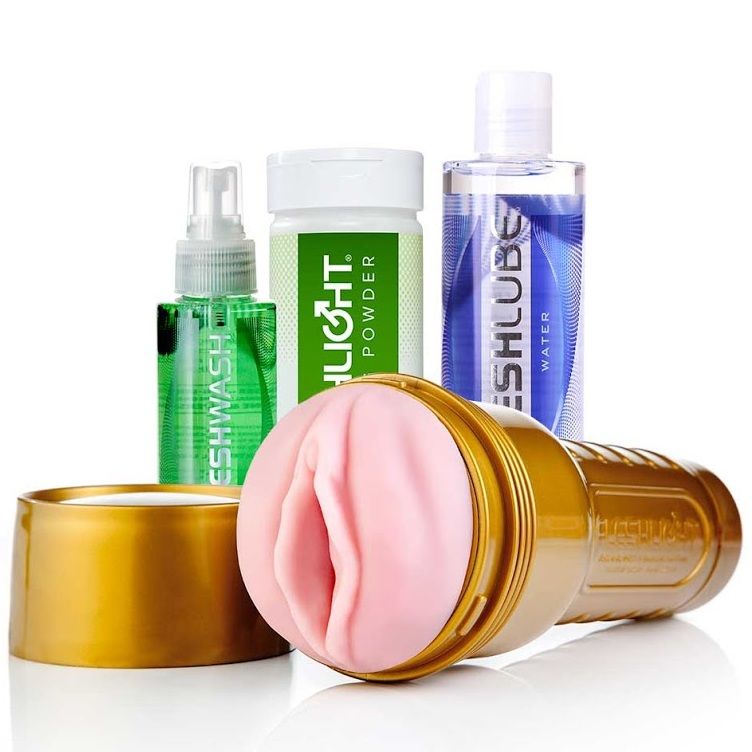 Masturbateur réaliste pour travailler l’endurance, parfum vanille FLESHLIGHT
