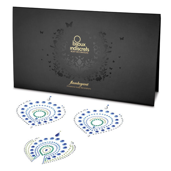 Bijoux Indiscrets Flamboyant Blue&Green Bijou de corps
