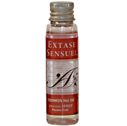 Huile de massage Extase Sensual à effet chauffant, fruit de la passion, 35 ml