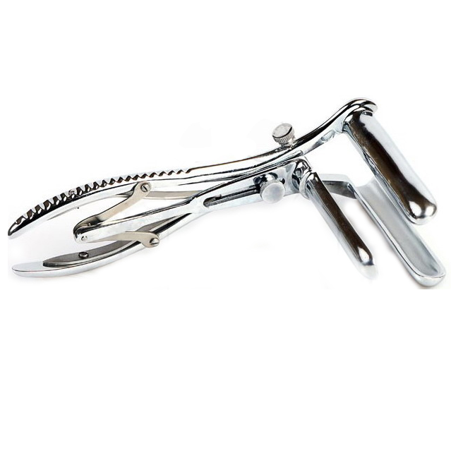 Spéculum anal réglable METAL HARD en acier inoxydable chirurgical