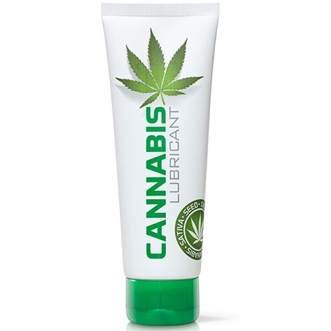 Lubrifiant à base d’eau COBECO Cannabis, 125 ml