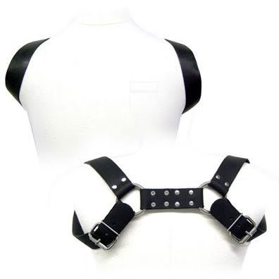 LEATHER BODY Harnais pour homme style holster