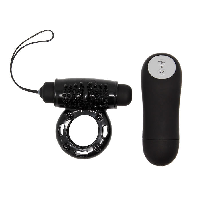 Anneau pénien vibrant BAILE FOR HIM avec télécommande