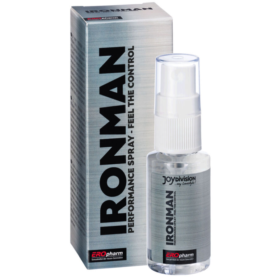 Spray performance JOYDIVISION EROPHARM Ironman pour homme, 30 ml